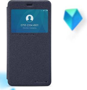 Nillkin Etui Xiaomi Redmi 4A Nillkin Sparkle skórzany pokrowiec złoty 10