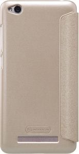 Nillkin Etui Xiaomi Redmi 4A Nillkin Sparkle skórzany pokrowiec złoty 4