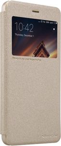 Nillkin Etui Xiaomi Redmi 4A Nillkin Sparkle skórzany pokrowiec złoty 5