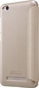 Nillkin Etui Xiaomi Redmi 4A Nillkin Sparkle skórzany pokrowiec złoty 6