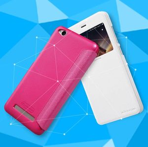 Nillkin Etui Xiaomi Redmi 4A Nillkin Sparkle skórzany pokrowiec złoty 8