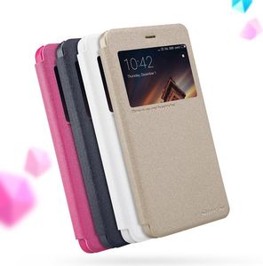 Nillkin Etui Xiaomi Redmi 4A Nillkin Sparkle skórzany pokrowiec złoty 9