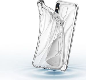 Ringke Ringke Flow żelowe etui pokrowiec iPhone X przezroczysty (FLAP0001-RPKG) 4