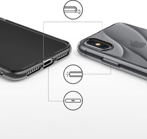 Ringke Etui iPhone X Ringke Flow żelowy pokrowiec przezroczysty 6