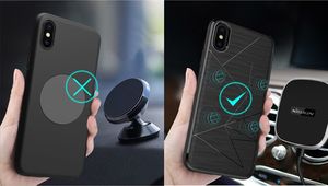 Nillkin Etui Magic Case iPhone X czarne 9