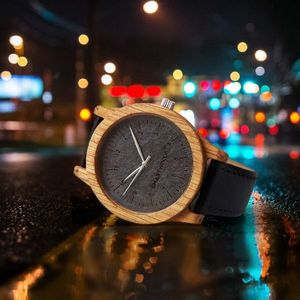 Zegarek SmartWoods Drewniany Classic Stone 2