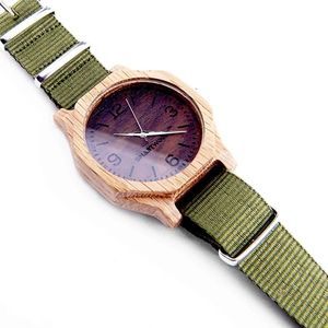 Zegarek SmartWoods Drewniany Hexa Dąb 2