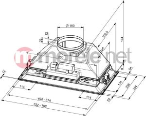 Okap Franke FBI 712 ECO GR 3