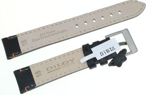 Diloy Skórzany pasek do zegarka 18 mm Diloy 372.18.1.12 2