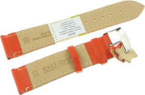 Diloy Skórzany pasek do zegarka 20 mm Diloy 304.20.12 2
