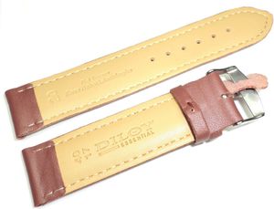 Diloy Skórzany pasek do zegarka 20 mm Diloy 302.20.8 2