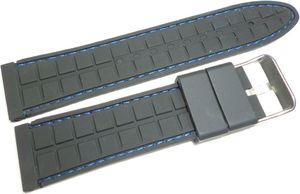 Diloy Silikonowy pasek do zegarka 22 mm Diloy SBR22.22.1.5 2