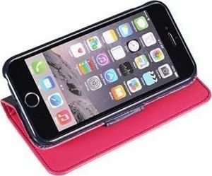 GSM City Etui Fancy Book do Apple iPhone 5/5s/SE granatowo-różowe 3