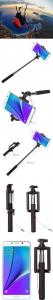 Selfie stick GSM City MONOPAD Z KABLEM CZARNY 4