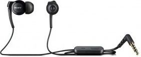 Słuchawki Sony ZESTAW SŁUCHAWKOWY SONY MH-EX300AP BLACK 3.5MM 3