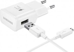 Ładowarka Samsung ŁADOWARKA SIECIOWA SAMSUNG EP-TA20EWE+MICRO USB 2.0A (DU4AWE) 1