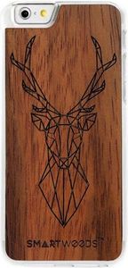 SmartWoods Case Etui Drewniane Deer Clear Iphone 6 6S 1