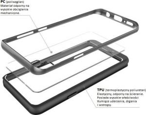 Mercury Bumper X iPhone 7/8 Plus srebrny /silver 2