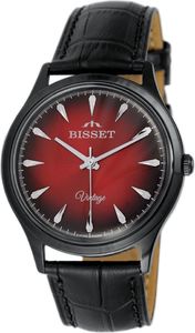 Zegarek Bisset Męski Vintage BSCE57 BIRX 05BX Klasyczny czarny 1