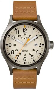 Zegarek Timex Męski TW2R46400 Allied Indiglo brązowy 1