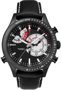 Zegarek Timex Męski TW2P72600 IQ Perfect Date czarny 1
