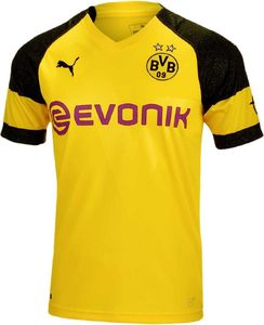 Puma Koszulka piłkarska BVB Borussia Dortmund 2018/2019 żółta r. M (753310-01) 1