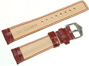 Hirsch Skórzany wodoodporny pasek do zegarka 20 mm HIRSCH Professional 02328070-2-20 2