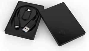 Dysk zewnętrzny SSD HP SSD P600 250 GB Czarny (3XJ06AA#ABB) 6