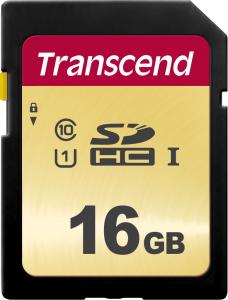 Karta Transcend 500S SDHC 16 GB Class 10 UHS-I/U1 V30 (TS16GSDC500S) 1