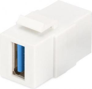 Digitus Moduł Keystone USB 3.0, łącznik do gniazd i pustych paneli, żeński/żeński, biały (DN-93404) 1
