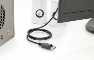 Kabel Digitus DisplayPort - HDMI 2m czarny (AK-340303-020-S) 3
