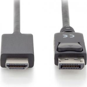Kabel Digitus DisplayPort - HDMI 2m czarny (AK-340303-020-S) 4