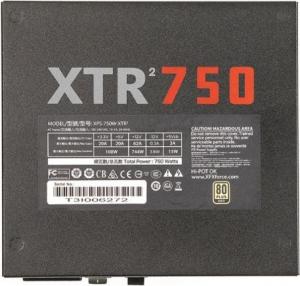 Zasilacz XFX Zasilacz XTR2 750W Full Modular (80+ Gold, 6xPEG, 120mm, Single Rail) -P1-0750-XTR2 2