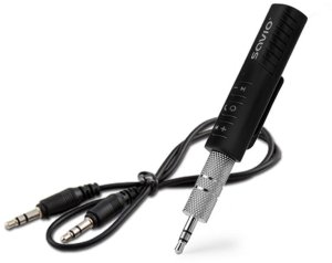 Adapter bluetooth Savio TR-11/B minijack 3,5mm czarny 2