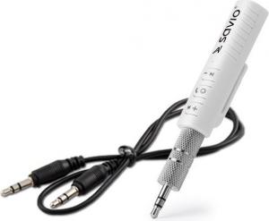 Adapter bluetooth Savio TR11W minijack 3,5mm biały 3