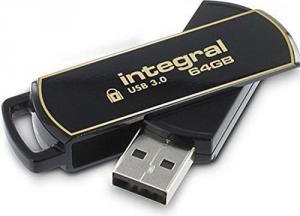 Pendrive Integral 64GB AES-256 bit SecureLock 360 USB 3.0 (INFD64GB360SEC3.0) 1