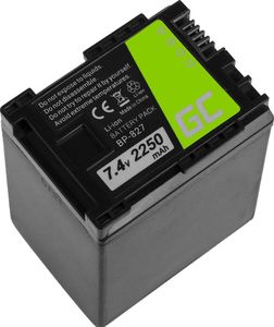 Akumulator Green Cell Bateria Green Cell ® BP-807 / BP-827 do Canon VIXIA HF G10 HF G20 HF M30 HF M3 H 1