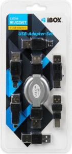 Kabel USB iBOX USB-A - Uniwersalne Czarny (IKUZ2SET) 8