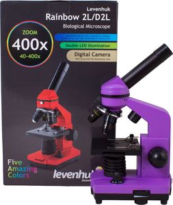 Mikroskop Levenhuk Mikroskop Levenhuk Rainbow 2L Amethyst\Ametyst 3