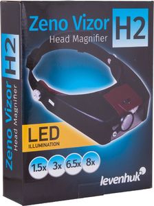 Levenhuk Lupa nagłowna Zeno Vizor H2 2