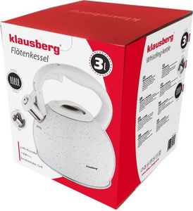 Klausberg CZAJNIK Z GWIZDKIEM 3L KLAUSBERG KB-7265 MARBLE 3