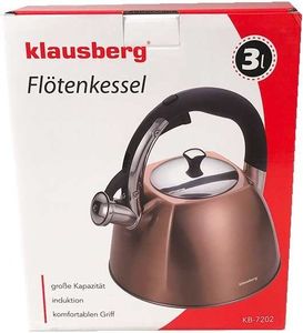 Klausberg CZAJNIK Z GWIZDKIEM KLAUSBERG 3L KB-7202 2