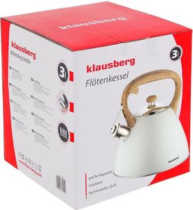 Klausberg CZAJNIK Z GWIZDKIEM KLAUSBERG 3L KB-7264 2