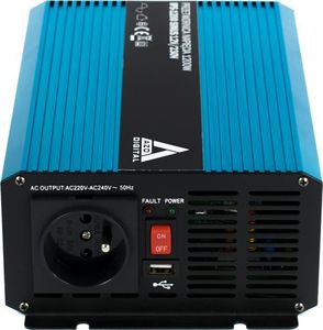Przetwornica Azo SINUS 12V/230V 1200W (IPS-1200S ) 1