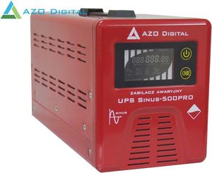 UPS Azo Zasilacz awaryjny (UPS + AVR) 12V Sinus-500PRO 500W 12V/230V 1