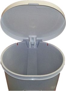 Kosz na śmieci Curver na pedał 25L szary (CUR000145) 2