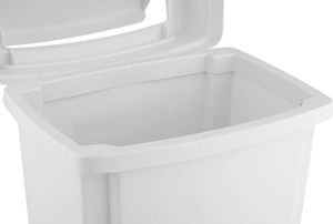 Kosz na śmieci Plast Team Swing uchylny 10L biały (TEA000254) 2