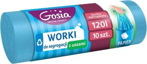 Politan Gosia Worki do segregacji 120l Niebies. 10szt GOSIA 2
