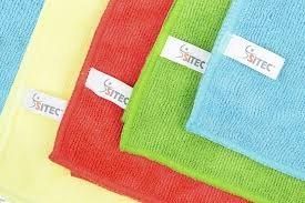 Chemia Ścierka Microfibra 38X38cm Sitec Żółta 340G 2