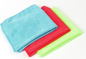 Chemia Ścierka Microfibra 38X38cm Sitec Niebies 340g 3